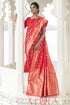 Vasthrlay Wine Jacquard Saree