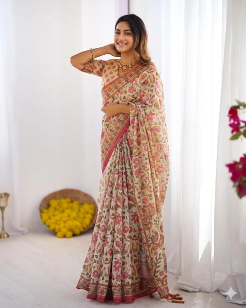 Vasthrlay Banarasi Artistic Designer Unstitched