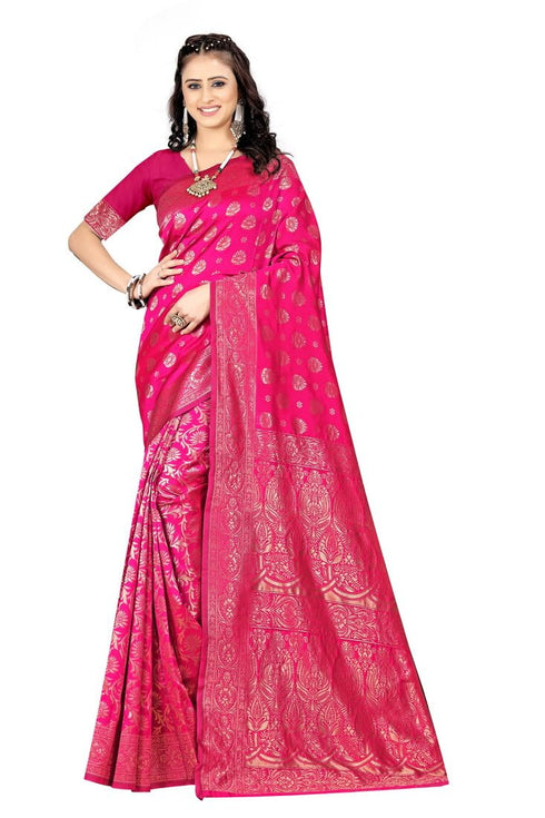 Vasthrlay Banarasi Saree Kanjivaram Pari