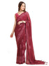 Vasthrlay Georgette Printed Unstitched Turquoise Saree
