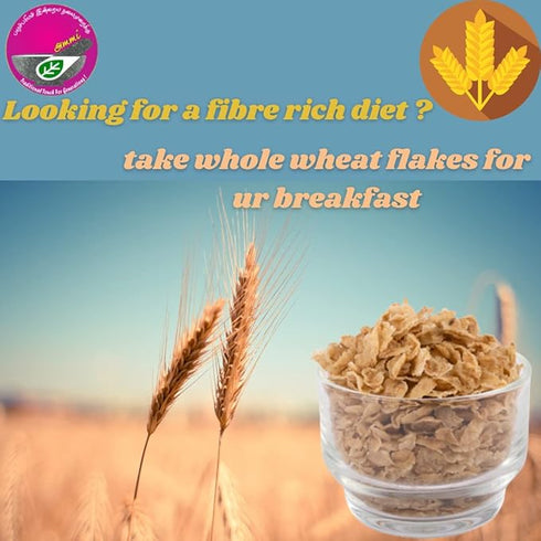 Ammi Samayal Wheat Flakes | Whole Grain Crunchie Corn Flakes 500gm