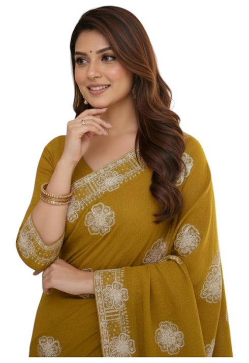 Vasthrlay Chiffon Traditional Ethinic Az Ys Vanshika Ethnic Wear
