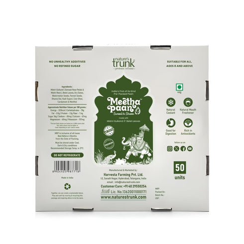 Nature'S Trunk Meetha Paan Party Pack