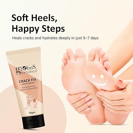 Globus Naturals Crack Fix Heel Repair Foot Cream