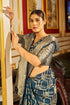 Vasthrlay Women's Organza Designer Unstitched Saree
