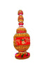 Traditional Wooden Sindoor Dani with Meenakari Work Singhora