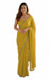 Vasthrlay Georgette Readymade Scalloped Unstitched Ethnic Wear