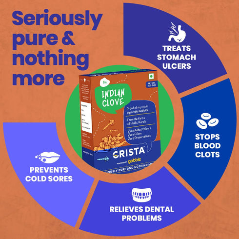 CRISTA SERIOUSLY PURE AND NOTHING MORE Daily Whole Spices (Masala) Combo
