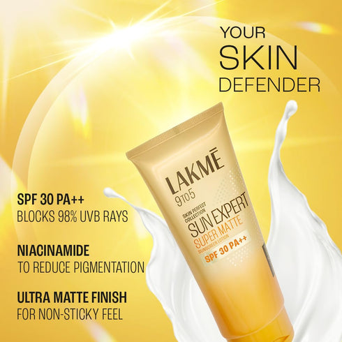 Lakme Sun Expert SPF 30 PA++ Super Matte Lotion
