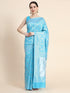 Vasthrlay Silver Banarasi Saree