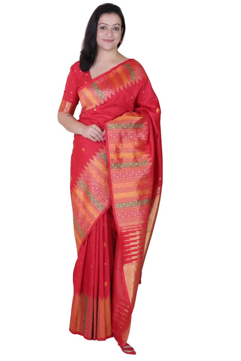 Vasthrlay Kanjivaram Handloom Kashmiri Ethnic Wear