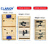 Kids Wooden String Hockey Game Sling Puck Board Hockey
