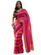 Vasthrlay Womens Printed Unstitched Multicolor Saree