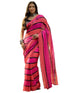 Vasthrlay Womens Printed Unstitched Multicolor Saree