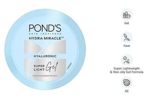 Ponds Super Light Gel Oil Free Moisturiser