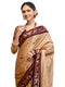 Vasthrlay Special Weaving Unstitched Light Green Saree