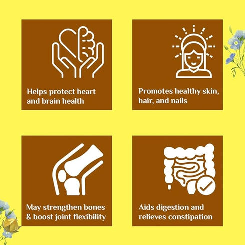 Organic India Flaxseed Oil Veg Capsule bottle