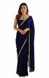 Vasthrlay Georgette Readymade Scalloped Unstitched Ethnic Wear