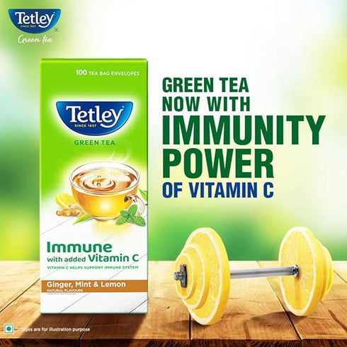 Tetley Green Tea Immune - With Vitamin C
