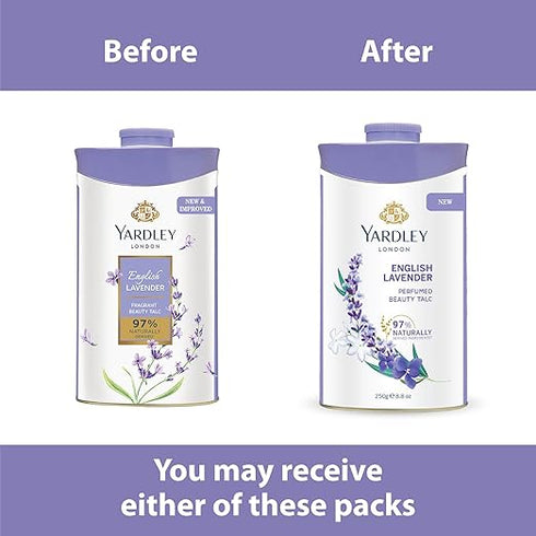 Yardley London English Lavender Perfumed Talc Powder