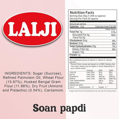 Lalji Foods Soan Papdi