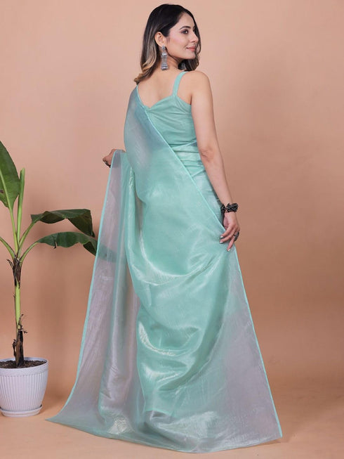 Vasthrlay Lavender Unstitched Saree