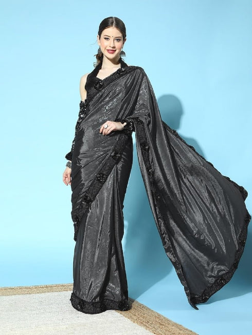 Vasthrlay Rangoli Unstitched Saree