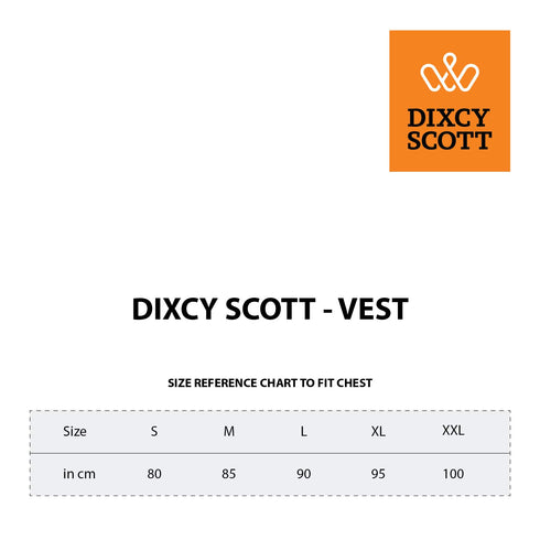 Dixcy Scott Originals Men 100% Combed Cotton Slim Fit Gym Vest (Pack of 1)