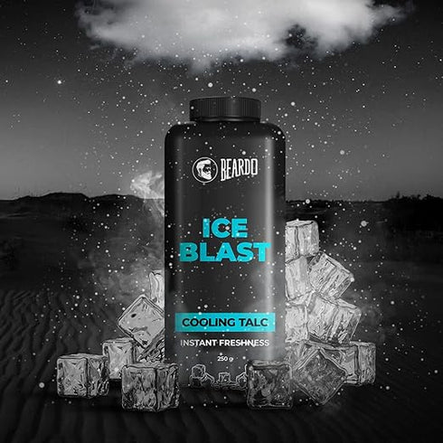 Beardo Ice Blast Talc Powder for Men