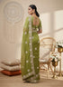 Vasthrlay Georgette Traditional Az Ys Pehenva Brown Rr Ethnic Wear
