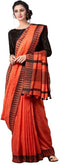 Vasthrlay Handloom Bhagalpuri Blouse Orange