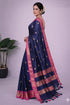 Vasthrlay Traditional Matching Unstitched Orangeblack
