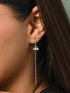 CLARA 925 Sterling Silver Sui Dhaga Threader Earrings Ball