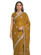 Vasthrlay Georgette Embroidery Unstitched Dusty Pink Saree