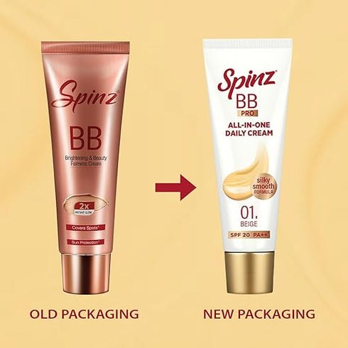 Spinz BB Pro Brightening & Beauty Face Cream