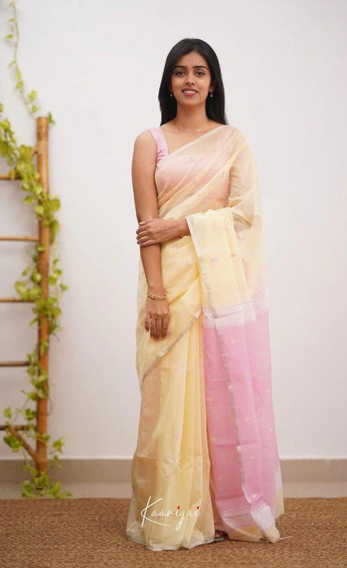 Vasthrlay Cotton Unstitched Saree