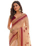 Vasthrlay Printed Lemon Yellow1 Yellow Saree