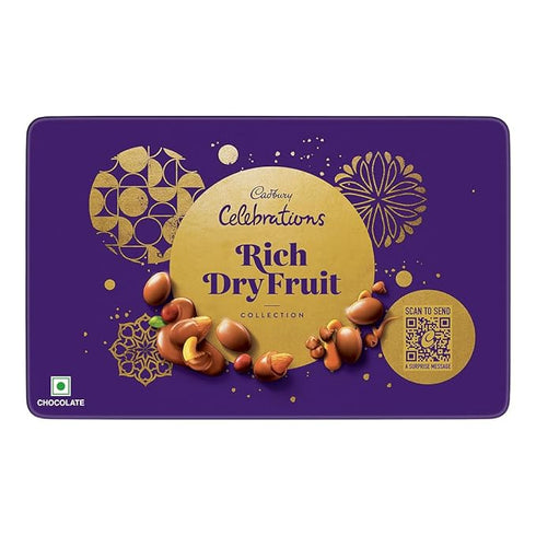 Cadbury Celebrations Rich Dry Fruit Collection Chocolate Gift Box