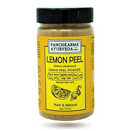 Panchkarma Ayurveda Herbal & Natural Lemon Peel Powder For Fairness
