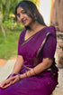 Vasthrlay Banarasi Unstitched Saree