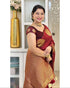Vasthrlay Banarasi Traditional Unstitched Saree