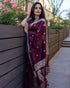 Vasthrlay Banarasi Unstitched Saree