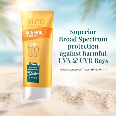 VLCC Mineral Sunscreen Tinted SPF 50 PA+++
