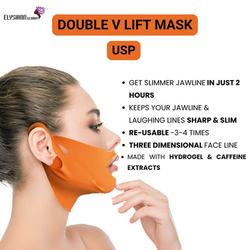 Elysiann Glorry Double Up V Lifting Mask | Face Lifting Mask
