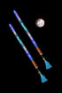 Anshri Light Dandiya Stick | Garba Sticks With Silver Color