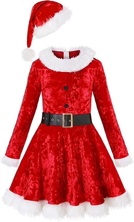TASMAI MARKETING Santa Claus Red Velvet Deluxe costume for Kids