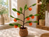 Handmade Crochet Orange Trees
