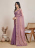 Vasthrlay Chiffon Embellished Ethnic Wear