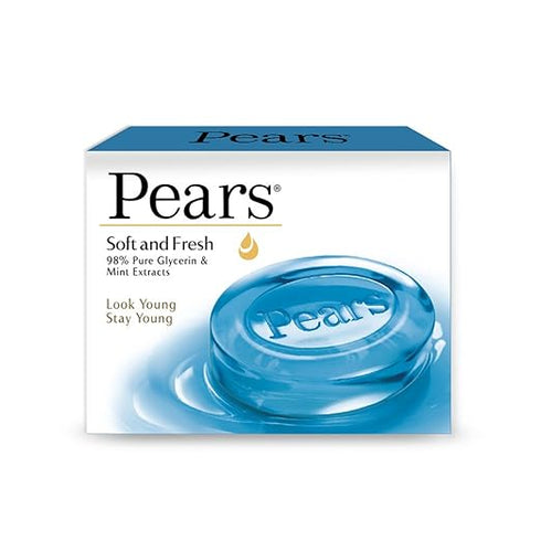Pears Soft & Fresh Bathing Soap Bar 125g