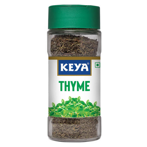 Keya Thyme Freeze Dried Seasoning for Meats Soups Sauces and Vegetables Rich in Antioxidants & Supports Respiratory Health No Artificial Flavours or Colours